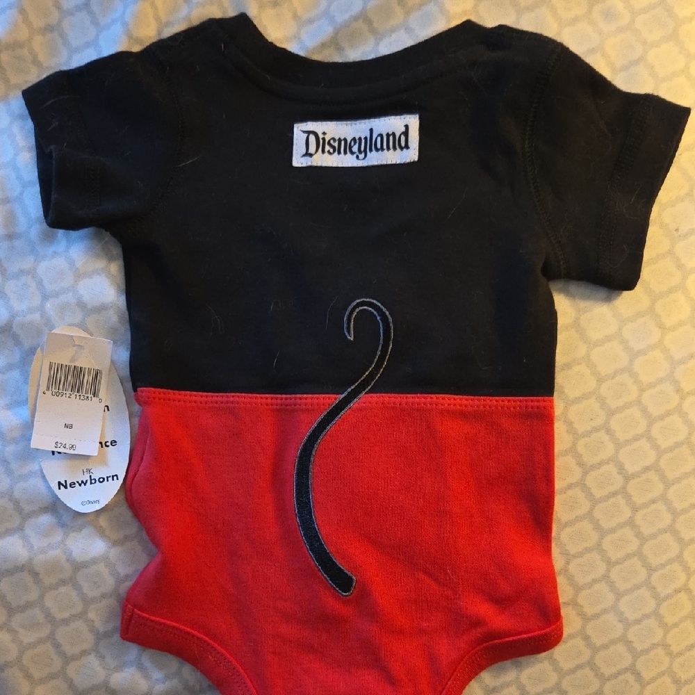 Disney Black and Red Bodysuit with Iconic Design - Picture 3 of 3